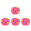 4Pcs Training Hockey Puck For Roller And Ice Hockey Practice 9