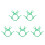 5Pcs Calf Weaning Nose Ring Tool For Cattle Farm Use 10