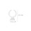 100Pcs Disposable Plastic Glue Holder Rings For Eyelash Extensions White 6