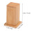 2Pcs Simple Bamboo Toothpick Holder For Home Restaurant Hotel Cafe 2