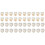40 Pcs Fashion Earplug Earring Accessory Eardrop Decor Mixed Color 2