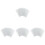 40 Pcs Transparent Adhesive Label Card Bags For Box 4