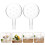 4 Pcs Flower Wrapping Ball Practical Bubble Diy Decorative Sphere 10