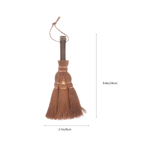 Hand Made Palm Fiber Duster With Short Handle For Household Use 1