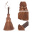 Hand Made Palm Fiber Duster With Short Handle For Household Use 5