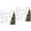 2 Sets Clear Snowflake Christmas Tree Hanging Ornaments Party Decor 4