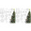 2 Sets Clear Snowflake Christmas Tree Hanging Ornaments Party Decor 2