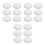 18 Pcs Silver Stainless Steel Handrail End Caps For Staircase Posts 8