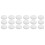 18 Pcs Silver Stainless Steel Handrail End Caps For Staircase Posts 9