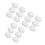 18 Pcs Silver Stainless Steel Handrail End Caps For Staircase Posts 7