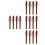 16 Pcs Foldable Fan Pouch Chinese Folding Fan Protector Bag 6