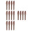 16 Pcs Foldable Fan Pouch Chinese Folding Fan Protector Bag 9