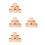 24 Pcs Wooden Egg Cups For Boiled Eggs Easter Decor Diy Craft 9
