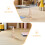 2Pcs Unfinished Wood Finials For Bed Post Staircase Rod Diy 8