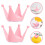 2Pcs Funny Style Attachments For Motorcycle Pink 10