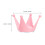 2Pcs Funny Style Attachments For Motorcycle Pink 2