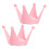 2Pcs Funny Style Attachments For Motorcycle Pink 1