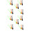 30 Pcs Plastic Zipper Puller For Clothing Suitcase Rope Cord 5