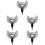 5Pcs Acrylic Cemetery Cross Stake For Grave Decoration 8