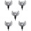 5Pcs Acrylic Cemetery Cross Stake For Grave Decoration 10