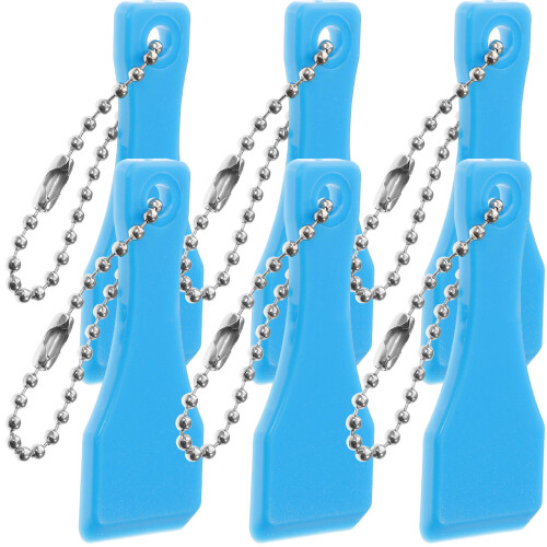 50 Pcs Portable Ticket Scratcher Plastic Label Remover Tool