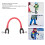 Ski Tip Connector Speed Control for Kids, Durable Red Ski Aid 4