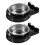 2Pcs Wall Mounted Stainless Steel Ashtray With Adhesive 1