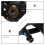 Aluminium Noir Durable Corrosion Pour Cyclisme 7