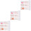 36 Sets Wedding Invitations With Envelopes For Bridal Shower Party 5