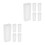 10 Pcs  Slide Case Pathological Box Opening Slide Mailer For Supplies 10