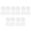 300 Pcs Acrylic Circle Drink Tags For Party Drink Markers 7