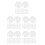 300 Pcs Acrylic Circle Drink Tags For Party Drink Markers 8