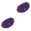 2 Pcs Children Wool Beret Hat With Flower Winter Painter Style 3