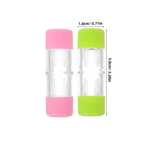 5Pcs Cases: Portable Rgp Storage Box For Travel 2