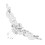 2Pcs Forehead Headpiece Decorative Bohemian Hair Accessory 2