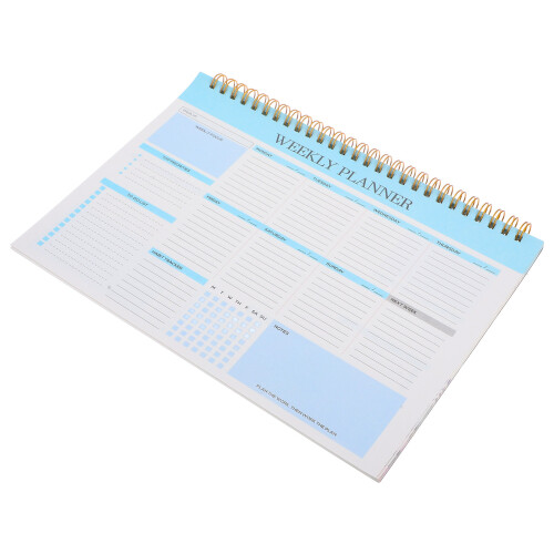 4Pcs Weekly Planner With Spiral Binding B5 Notepad Organizer 2