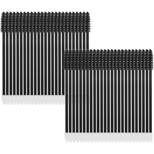 150 Pcs Disposable Eyebrow Eyelash Brushes Applicator