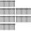150 Pcs Disposable Eyebrow Eyelash Brushes Applicator 9