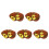 10 Pcs Cowboy Hat Ornaments For Party Decor 2