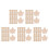 750 Pcs Unfinished Wooden Maple Leaf Cutouts For Diy Fall Decor 6
