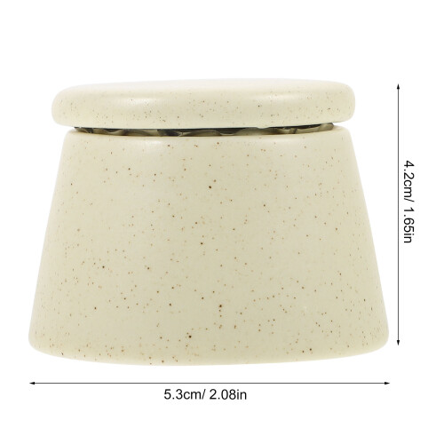 Manicure Nail Dish Cup Acrylic Dappen Cup With Lid 1