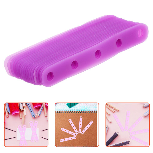 20Pcs Silicone Hair Roller Bands Perm Rods Replacement For Styling 1