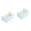 2Pcs Mini Shape Resin Cake Topper For Party Decor 5