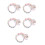 15 Pcs Silicone Toy Straps And Pacifier Clips For Stroller High Chair 8