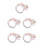 15 Pcs Silicone Toy Straps And Pacifier Clips For Stroller High Chair 10