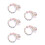 15 Pcs Silicone Toy Straps And Pacifier Clips For Stroller High Chair 6