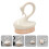 1Pc Liquid Foundation Swan Brush For Women Makeup Tool 4