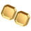 2Pcs Stainless Appetizer Plates Small Pickle Dish Korean Style 7