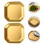 2Pcs Stainless Appetizer Plates Small Pickle Dish Korean Style 3