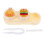 2Pcs Cute Animal Compact Case With Drawer And Tweezers 2